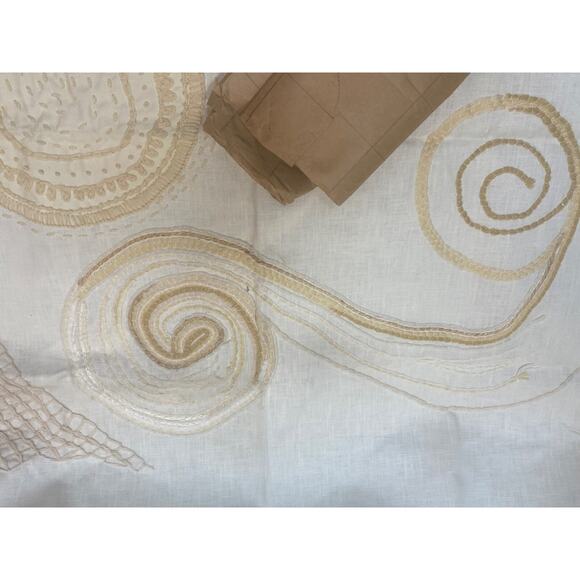 Vintage Needlepoint Tablecloth Project To Finish - Picture 9 of 16